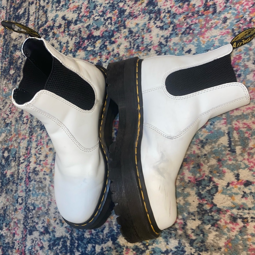 Dr Marten Chelsea Platform Boot